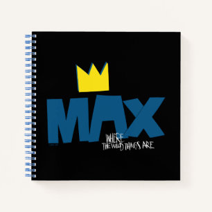Carnet Where the Wild Things Are   Max et Couronne