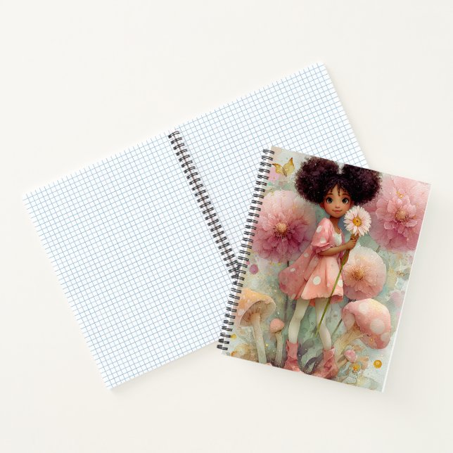 Carnet Whimsical Black Girl Art (Intérieur)