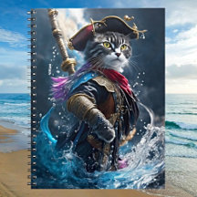 Whimsical Cat Pirate Adventure