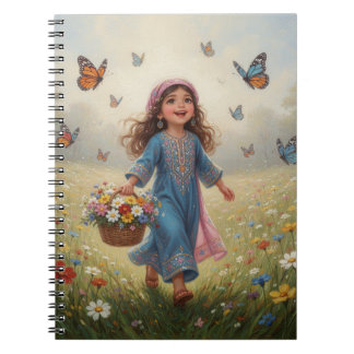 Carnet Whimsical Girl Notebook