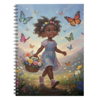 Carnet Whimsical Girl Notebook