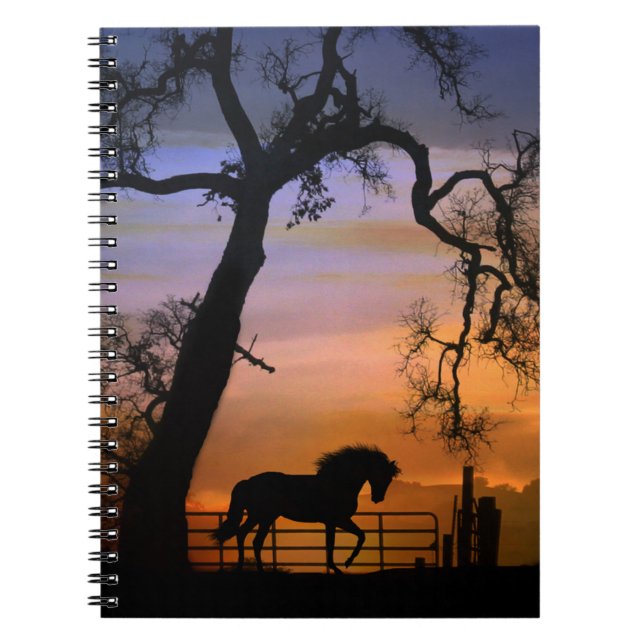 Carnet Whimsical Horse (Devant)