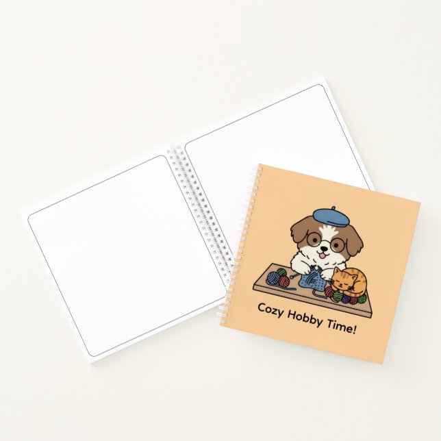 Carnet Whimsical Puppy & Kitten Crafting Sketchbook (Intérieur)