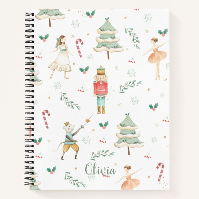 Carnet Whimsical The Nutcracker Noël Anniversaire Favoris (Devant)