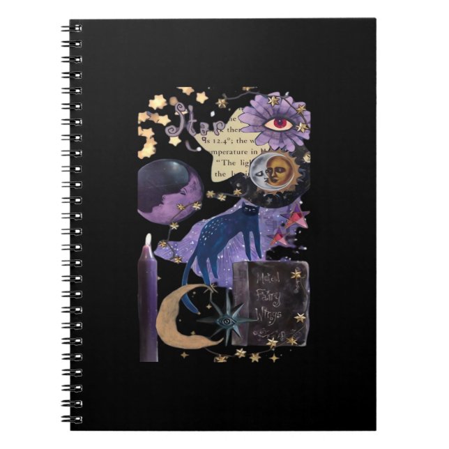 Carnet Whimsigoth esthétique 90s (Devant)