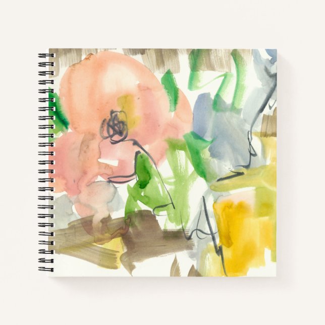 Carnet Whimsy dans le jardin II (Devant)