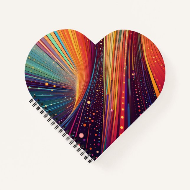 Carnet Whirlpool Abstrait (Devant)