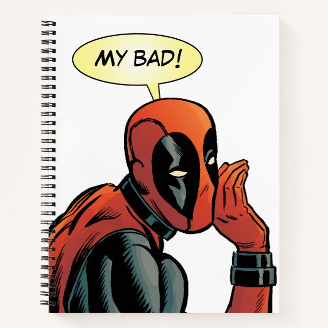Carnet Whisper Deadpool (Devant)