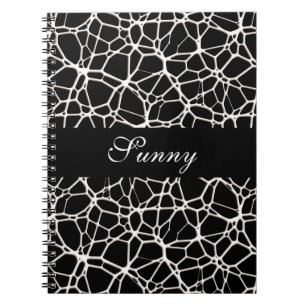 Carnet White Web Texture + votre bachgr. & idées