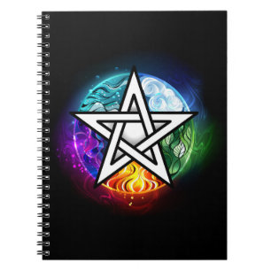 Carnet Wiccan pentagram
