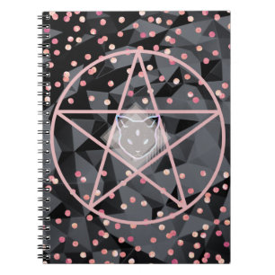 Carnet WiizyWitch Magic Witch Cosmic Chat Pentacle Magick