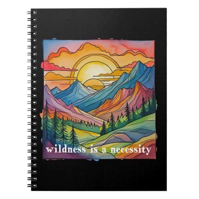 Carnet Wildness is a necessity save our public lands  (Devant)
