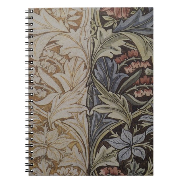 Carnet William Morris Bluebell Tapestry Design (Devant)