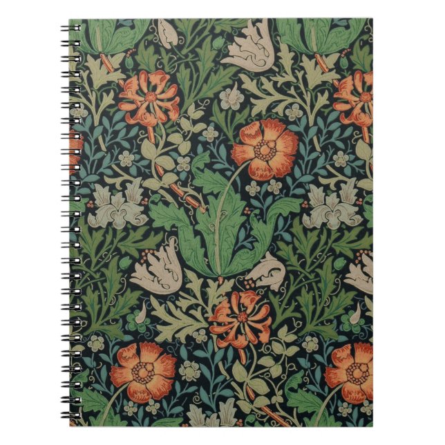 Carnet William Morris Compton Fond d'écran classique (Devant)