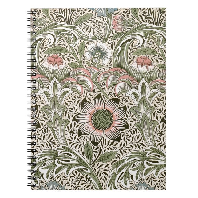 Carnet William Morris Corncockle (Devant)