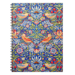 Carnet William Morris Fraise voleur célèbre tableau