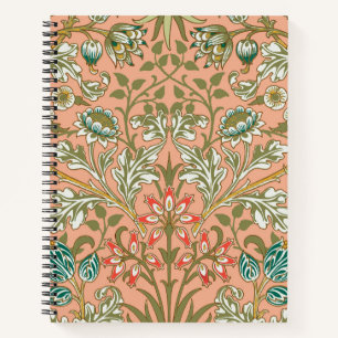 Carnet William Morris Hyacinth Flower Rose Art