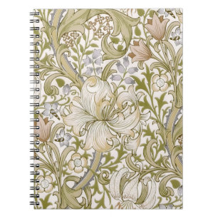 Carnet William Morris Jardin Fleur de Lys Classique