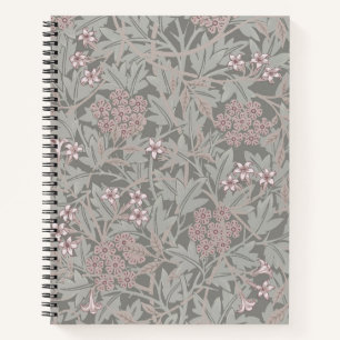 Carnet William Morris Jasmine Motif de fleurs
