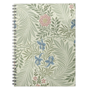 Carnet William Morris Larkspur Fond d'écran floral