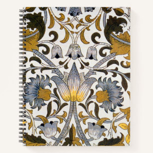 Carnet William Morris Lodden Fleur florale