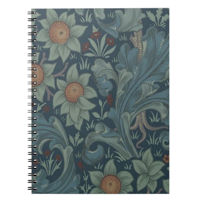 Carnet William Morris Orchard Art Motif (Devant)
