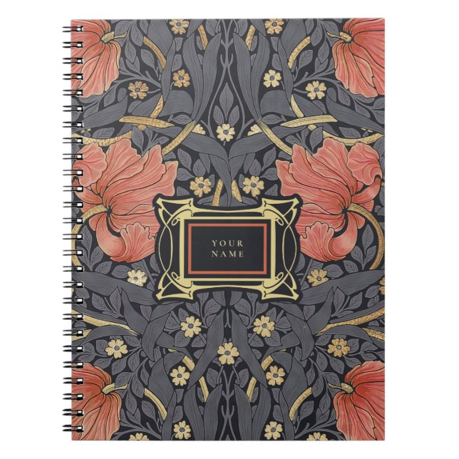 Carnet William Morris Pimpernel Vintage (Devant)