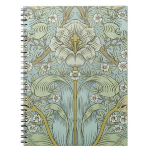 Carnet William Morris Spring Motif classique épais
