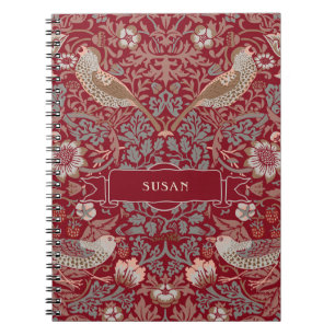 Carnet William Morris Strawberry Thief