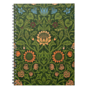 Carnet William Morris Violet et Columbine Art Rug
