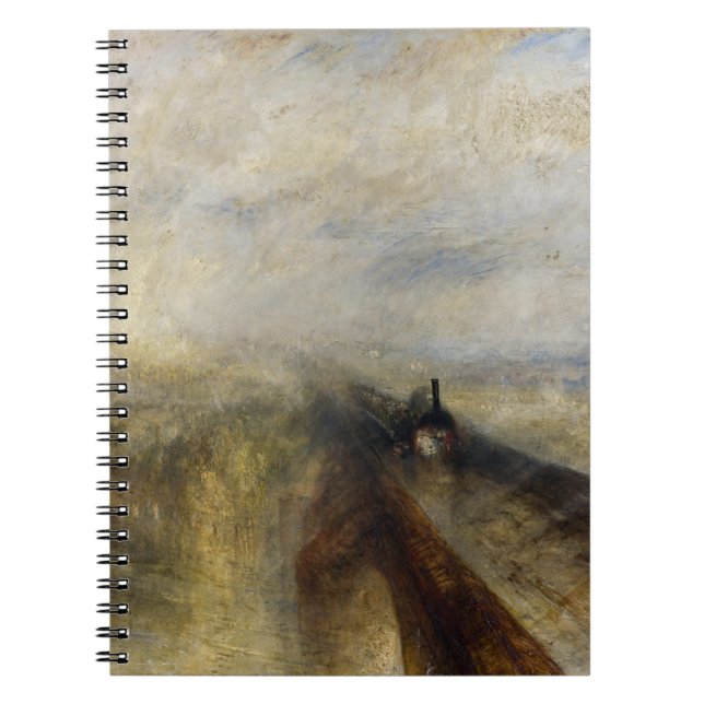 Carnet William Turner - Pluie, vapeur et vitesse (Devant)