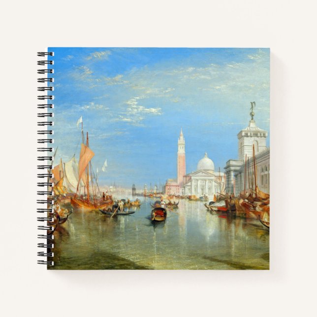 Carnet William Turner - Venise, le Dogana et San Giorgio (Devant)