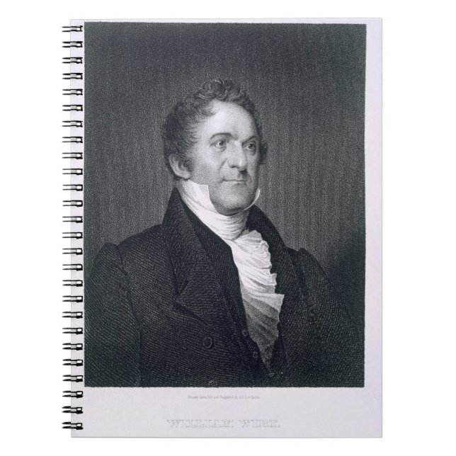 Carnet William Wirt (gravure) (Devant)