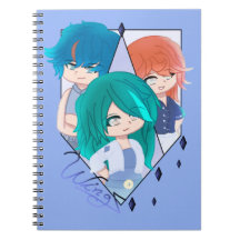 Wingz Warriors Spiral Photo Notebook