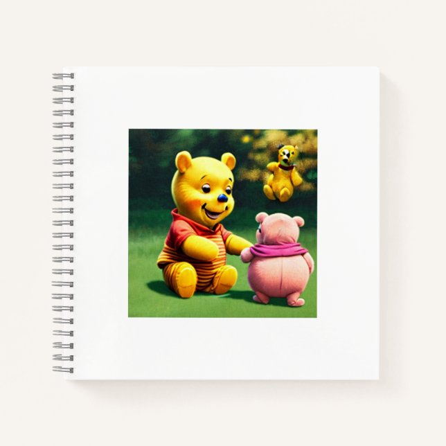 Carnet Winnie l'Ooh 4. (Devant)