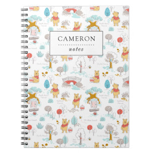 Carnet Winnie l'Ooh Dans le bois de cent acres