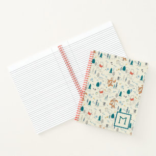 Carnet Winnie l'Ooh Motif Animaux forestiers