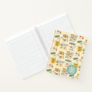 Carnet Winnie l'Ooh Motif de style bande dessinée