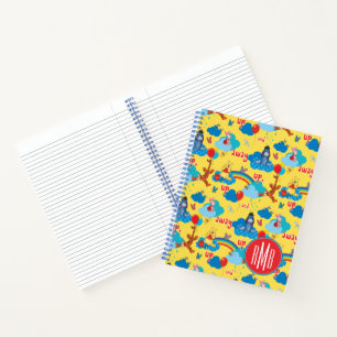 Carnet Winnie l'Ooh Motif haut et hors ligne