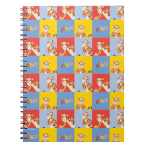 Carnet Winnie l'Ooh Tigger Bright Mosaic Motif