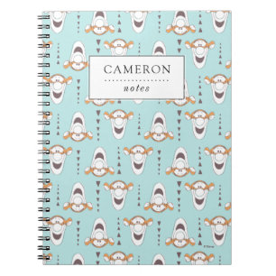 Carnet Winnie l'Ooh Tigger Triangle Pastel Motif