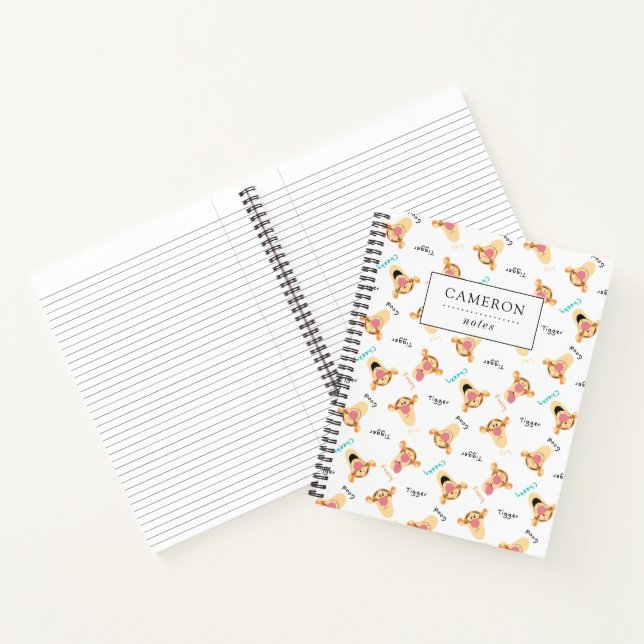 Carnet Winnie l'Ooh | Tigger's Expressions Motif (Intérieur)