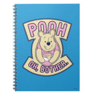 Carnet Winnie L'Ourson  Pooh Oh Bother