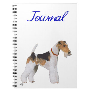 Carnet Wire Fox Terrier Notebook