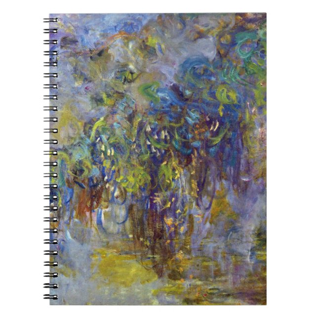 Carnet Wisteria (moitié droite) par Claude Monet (Devant)