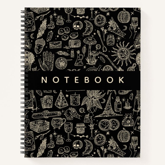 Carnet Witchy Witchcraft Magick Things (Devant)