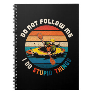 Carnet Witty Kayaker Funny Kayaking Humour Sports nautiqu