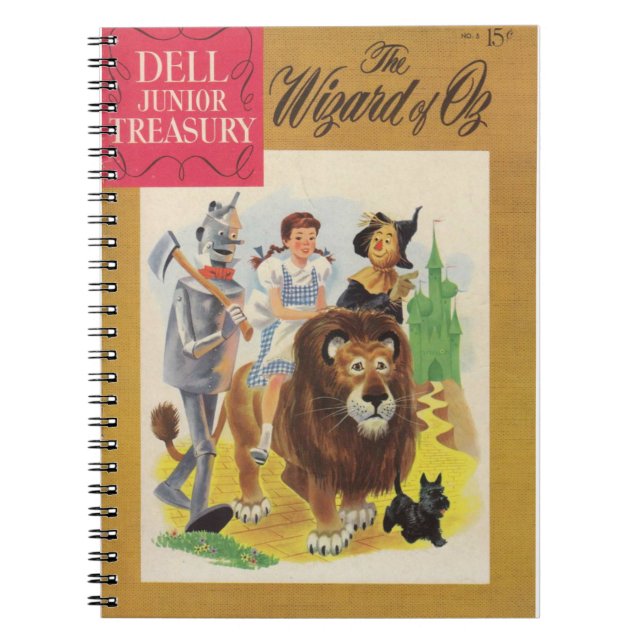 Carnet Wizard of oz - Retro Comics - Imaginaire - Retro (Devant)