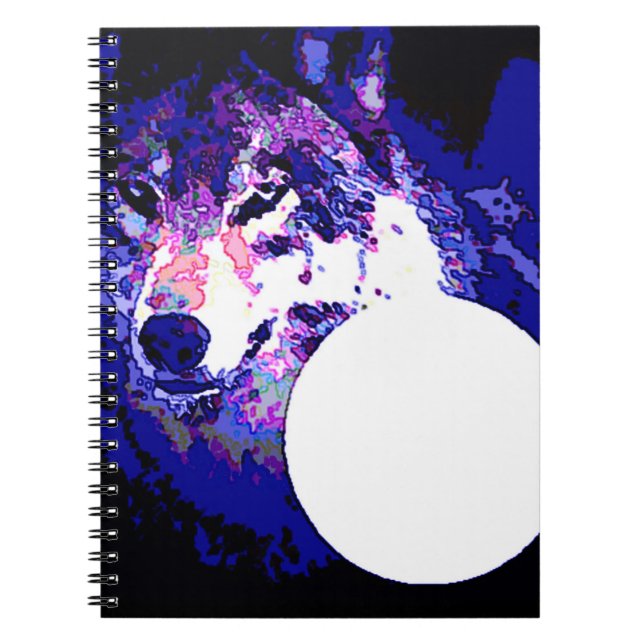 Carnet Wolf & Moon (Devant)