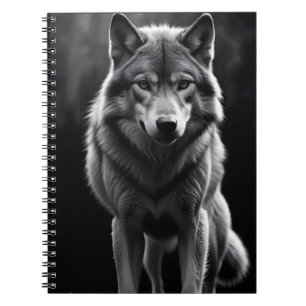 Carnet Wolf Wildlife Majestic Nature Vie Art Fond d'écran